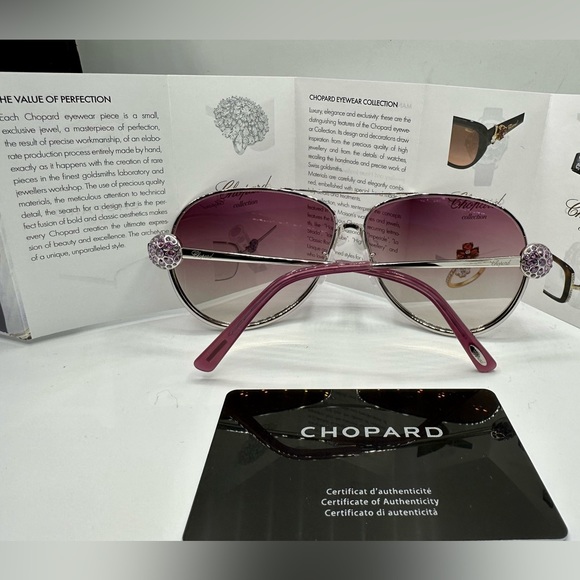 🏆Chopard Red Carpet 🎯  SCB23S‼️ Size 62-12-135 made in Italy 🇮🇹 . - Picture 6 of 16